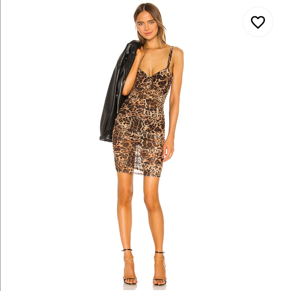 H:ours Karma Leopard Dress